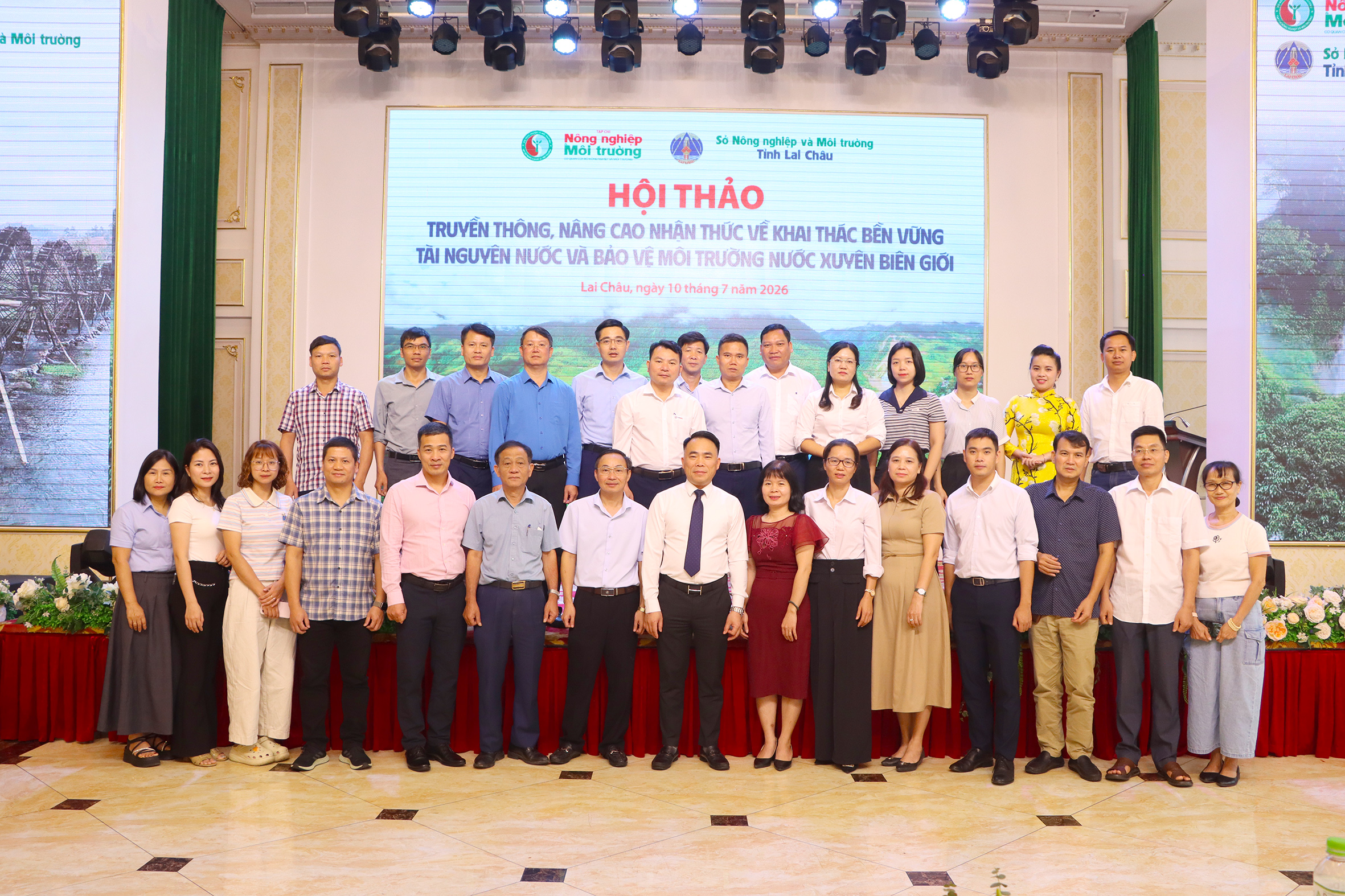 Nâng cao nhận thức cộng đồng về khai thác bền vững tài nguyên nước và bảo vệ môi trường nước xuyên biên giới
